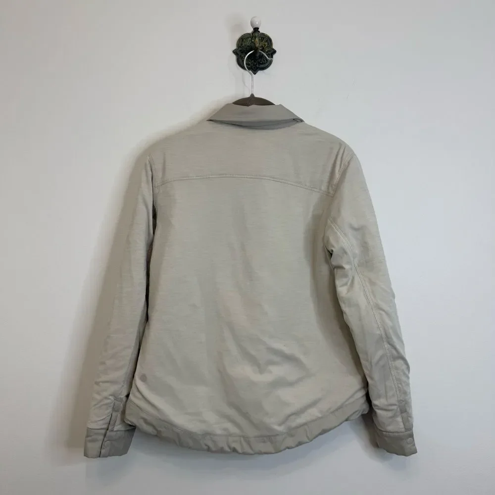 Lululemon Switch Please Shacket Jacket Silverstone Glyde PrimaLoft Womens Size 4